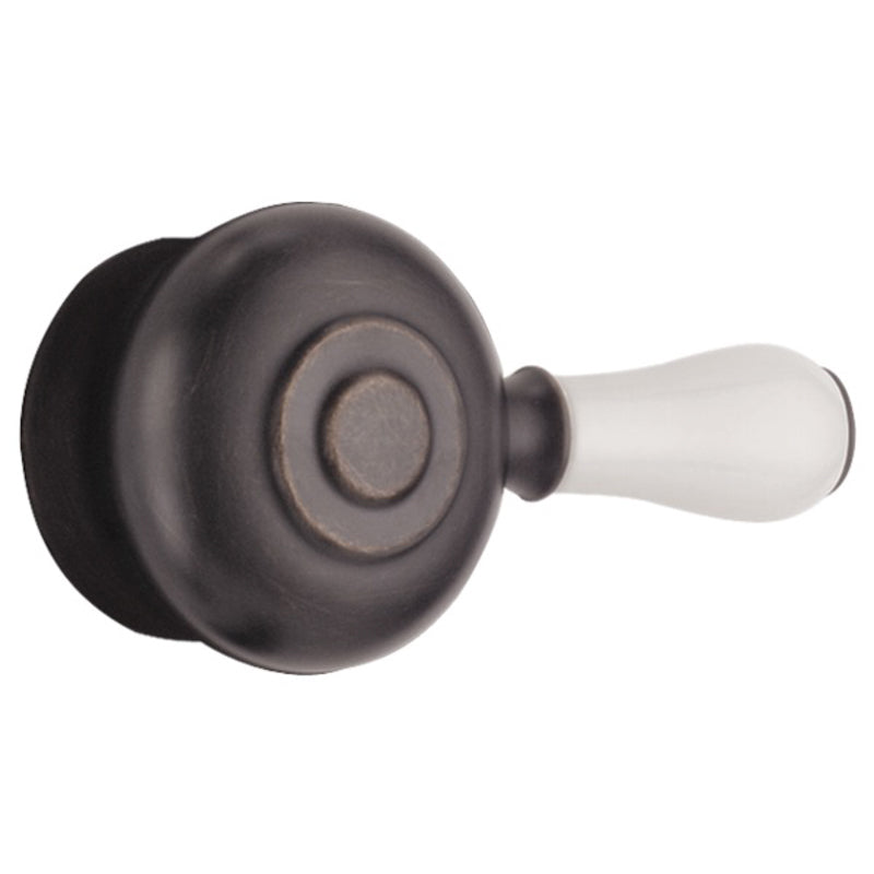 Leland Porcelain Lever Handle in Venetian Bronze (1 pc)