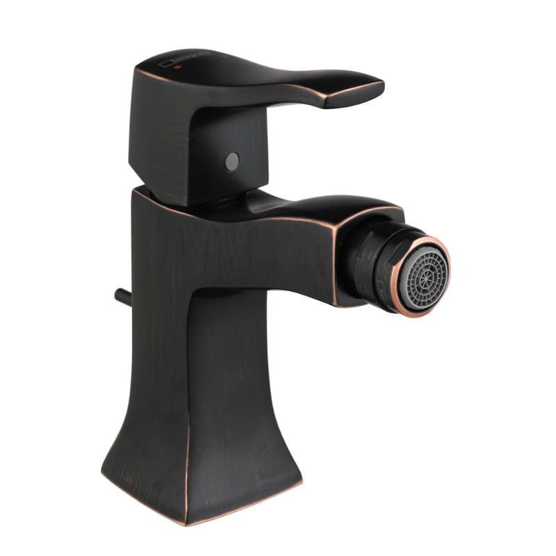 Metris C Single Hole Bidet Faucet in Rubbed Bronze