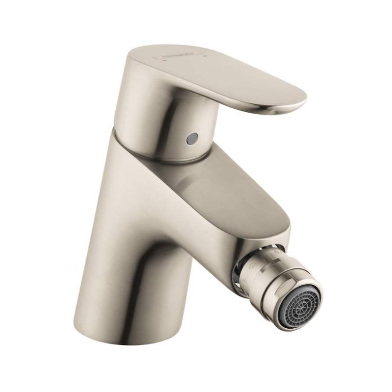 Focus Single Hole Bidet Faucet in Brushed Nickel