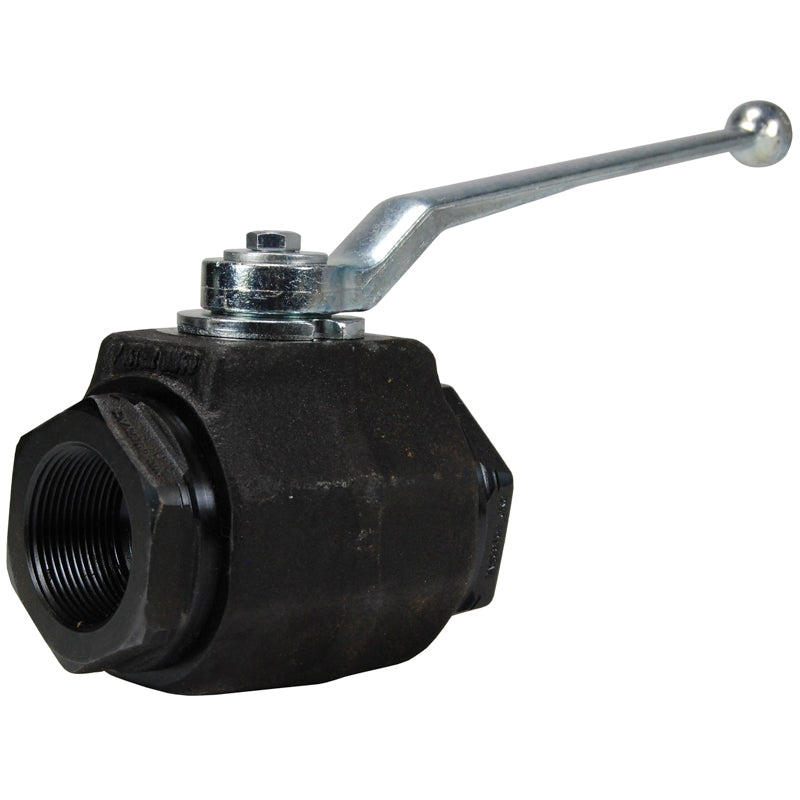 BALL VALVE 2 FNPTF CARB STL HPBV200 - HI PRESS - HYDRAULIC Max Pressure 6000 PSI