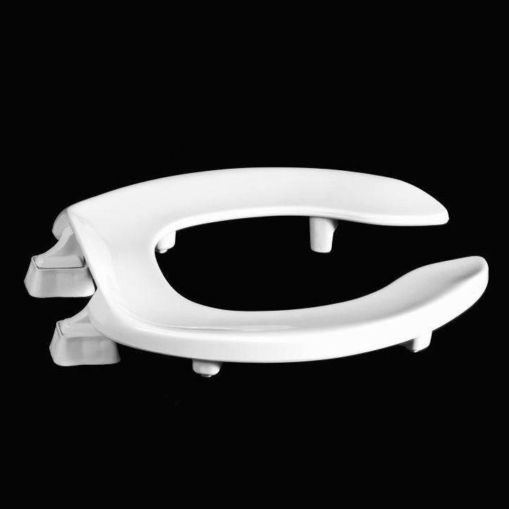 SEAT HL300STSCC-001 WHT RND OPEN FRONT L/COVER PLASTIC