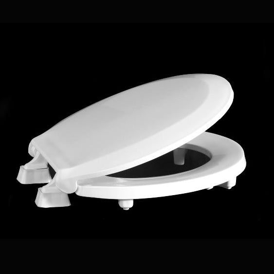 SEAT HL440STS-001 WHT RND CLOSED FRON W/COVER PLASTIC