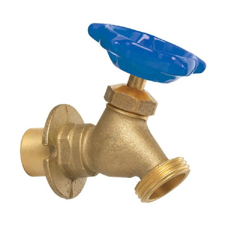Sillcock Brass 1/2" Solder or 3/4" Solder Inlet