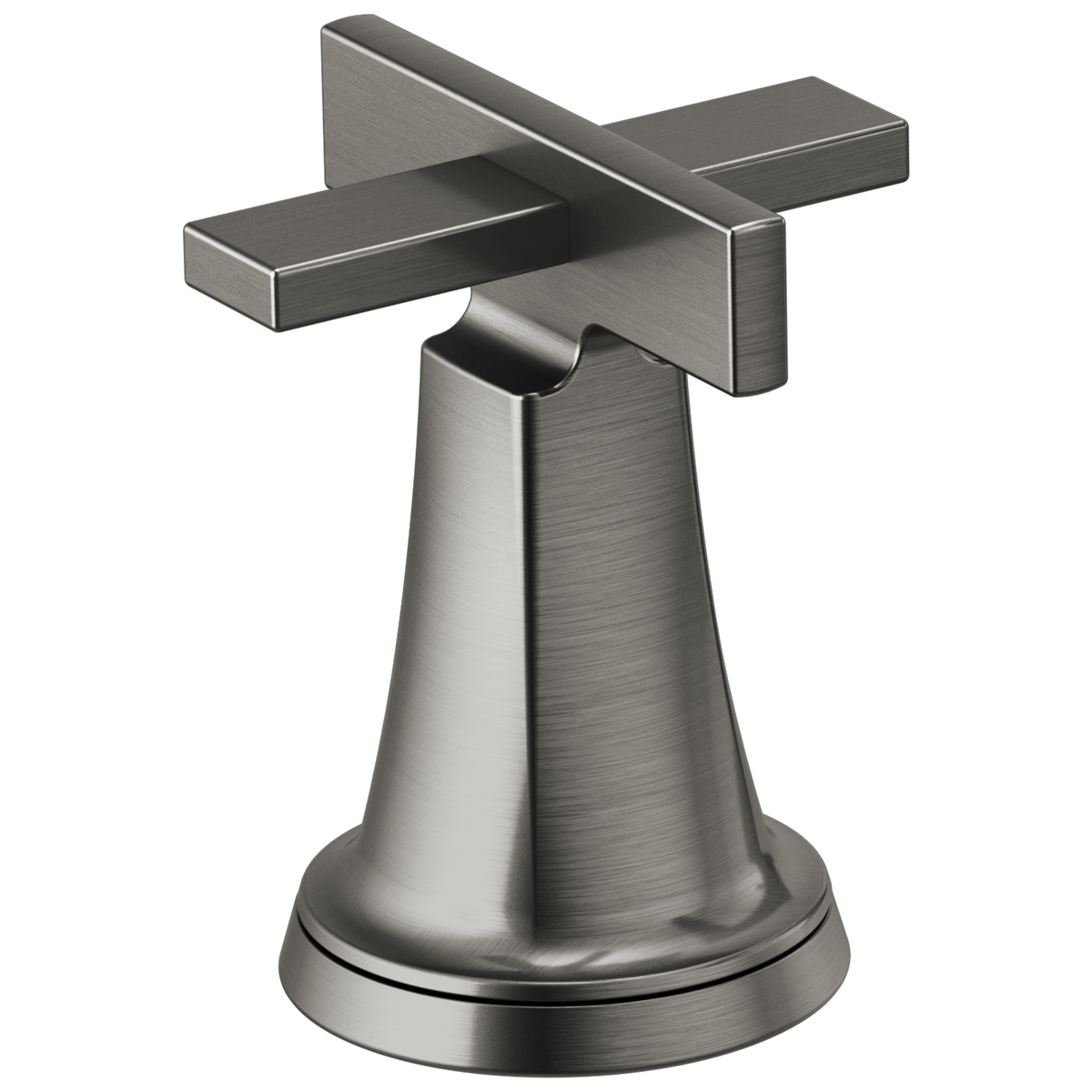 Levoir Widespread High Cross Handle Kit in Luxe Steel