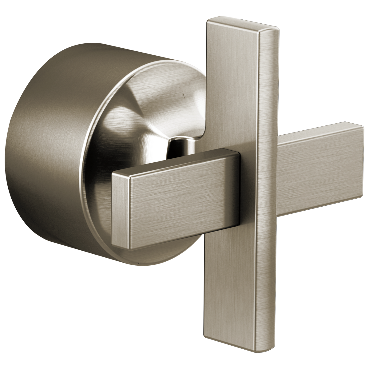 Levoir Sensori Valve Trim Cross Handle Kit in Luxe Nickel