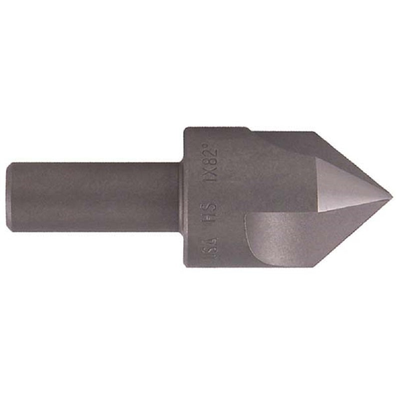 Center Reamer 1" 3-Flute 82 Degree 2-3/4" OAL 1/2" Shank