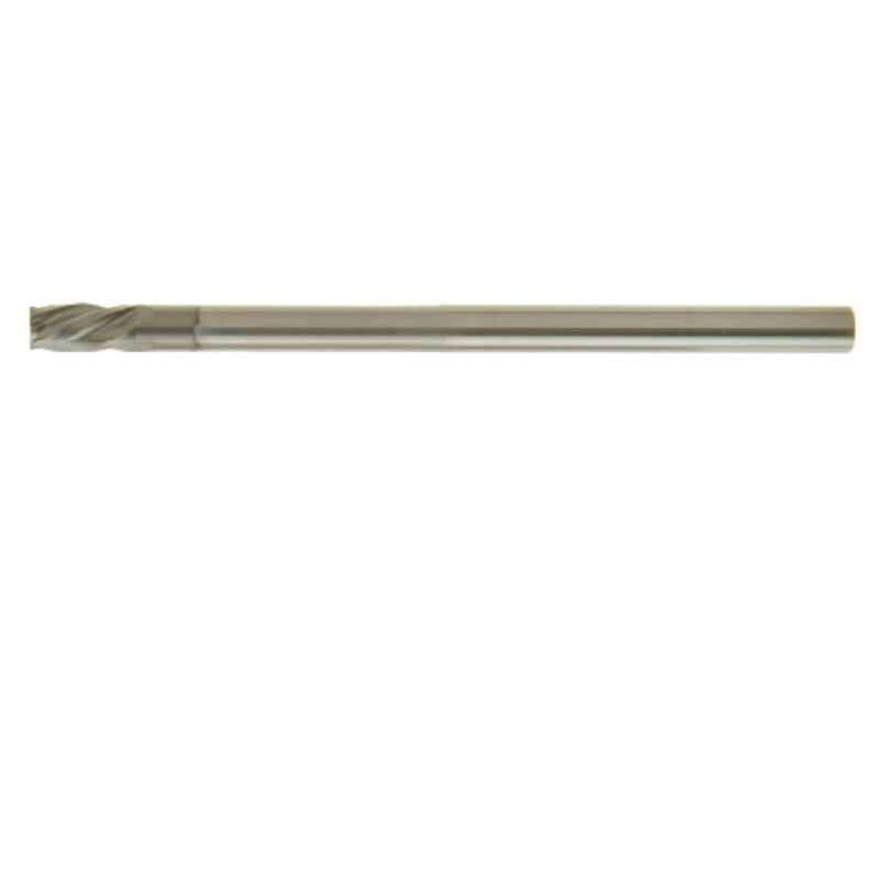 End Mill .500" 4-Flute Single End Flat End X Length Solid Carbide - CVD D2 Coating