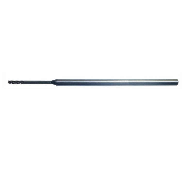 End Mill .039" 4-Flute Single End Flat End Solid Carbide - AD-98 Coating