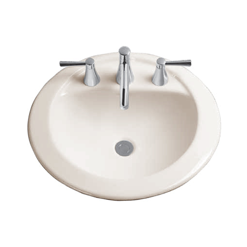 Promenade 23x19" Drop In Lav Sink w/8" Fct Holes in Sedona Beige