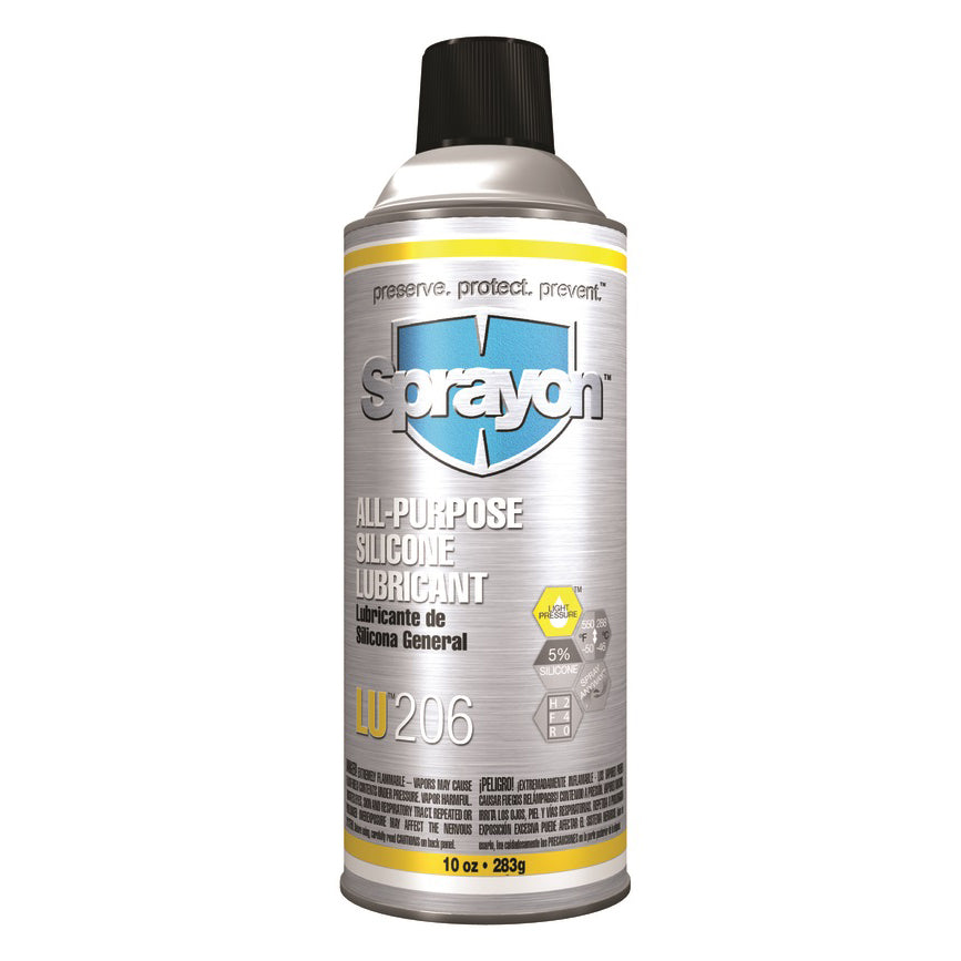 Aerosol Sprayon 10 oz All Purpose Silicone Lubricant