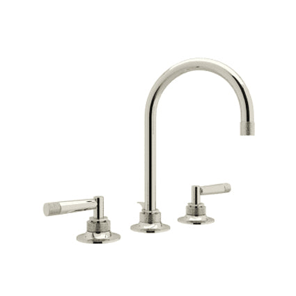 Michael Berman Graceline Wide Lav Fct in Nickel w/Lever Handles