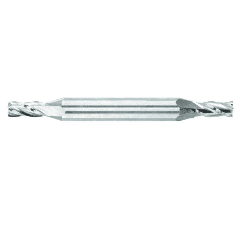 End Mill 3/16" 4-Flute Double End Carbide Bright