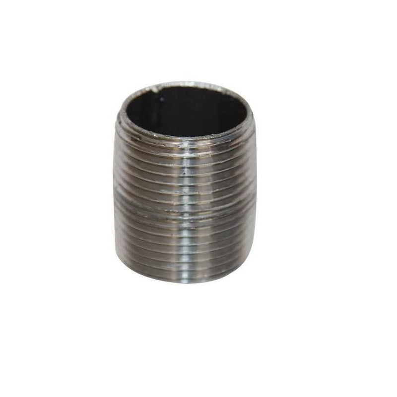 NIPPLE 1-1/4XCLOSE (1-5/8) BLACK EXTRA HEAVY STEEL A53