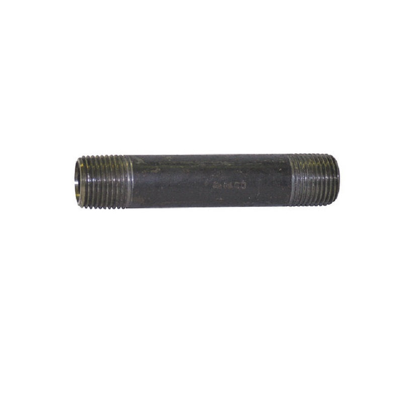 NIPPLE 3/8X3-1/2 BLACK STEEL EXTRA HEAVY A53 - MUST BE FREE OF DIRT/