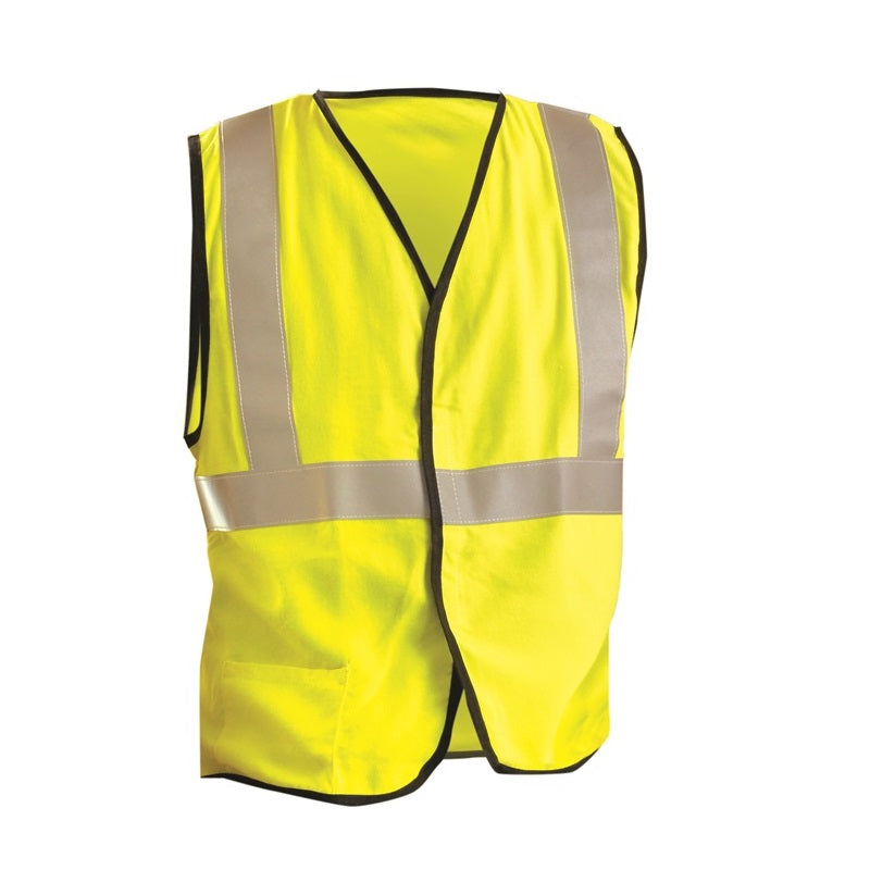 VEST LUX-SSG/FR-Y4X YLLW FLAME RESISTANT SOLID