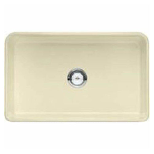 Cerana 30x19x10" Farmhouse Single Bowl Kitchen Sink Biscuit