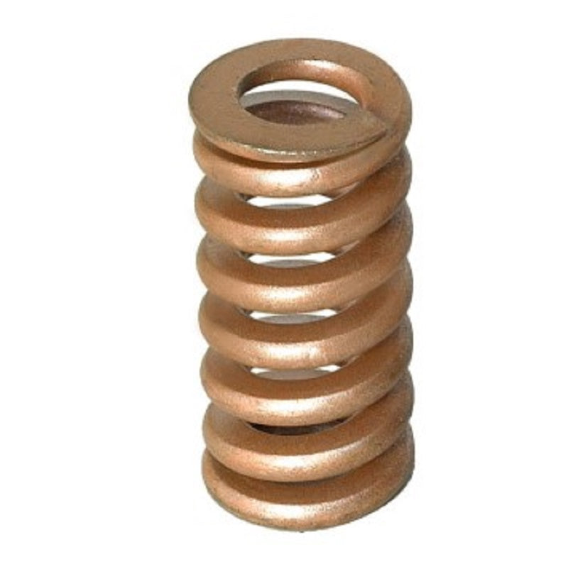 Die Spring 1" OD X 1-1/4" Free Length Gold Trapezoidal Wire Heavy Duty