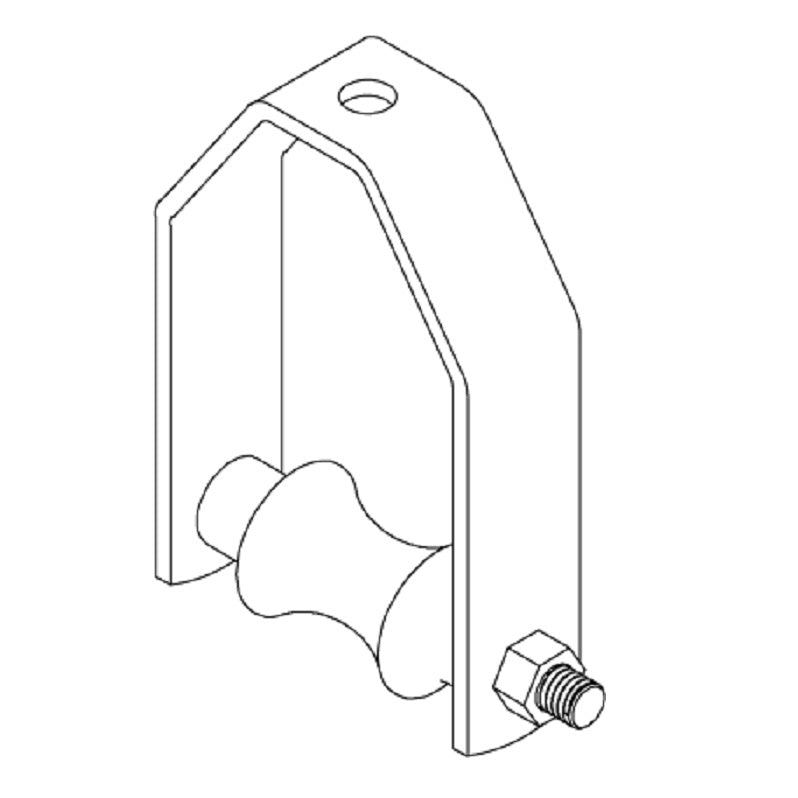 HANGER 4 CAST IRON ROLLER 470 470 0400PL