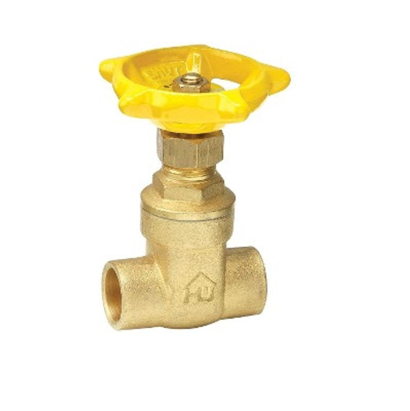 Stop Valve 3/4" Brass 125# CXC Maximum Pressure 125 PSI non-shock WOG