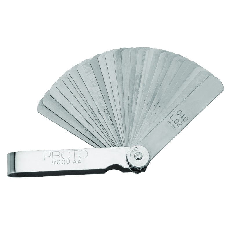Feeler Gauge Set J000AA 25-pc Steel Master Blade