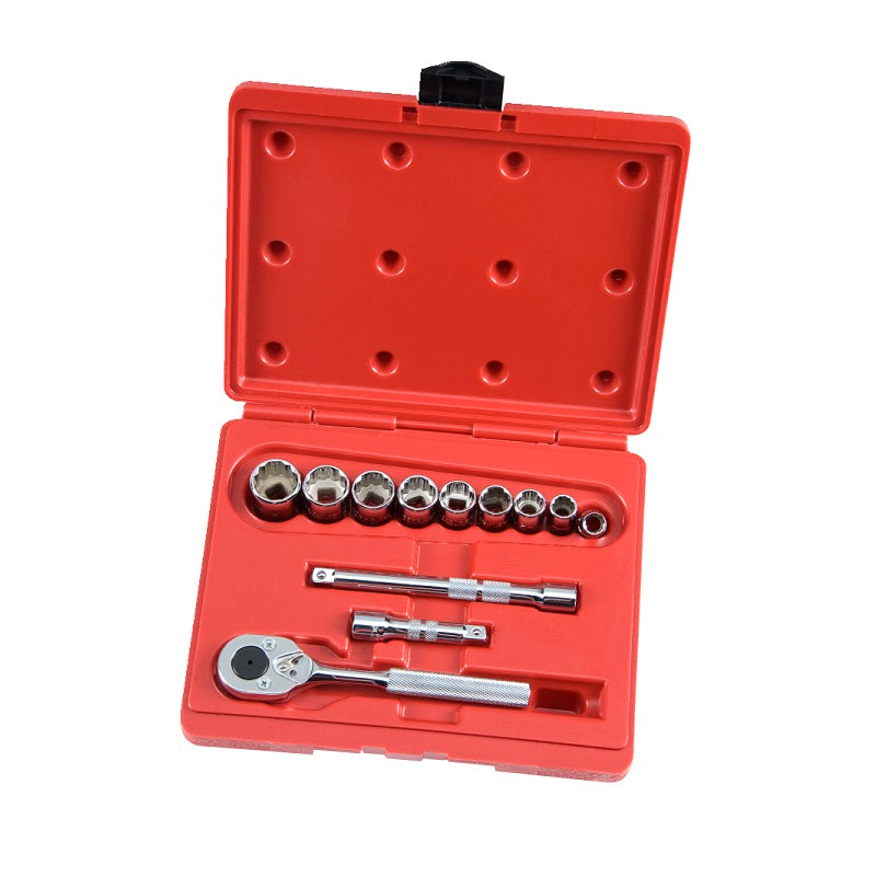Socket Set 12-Pc 3/8" Drive 12 Point Full Polish