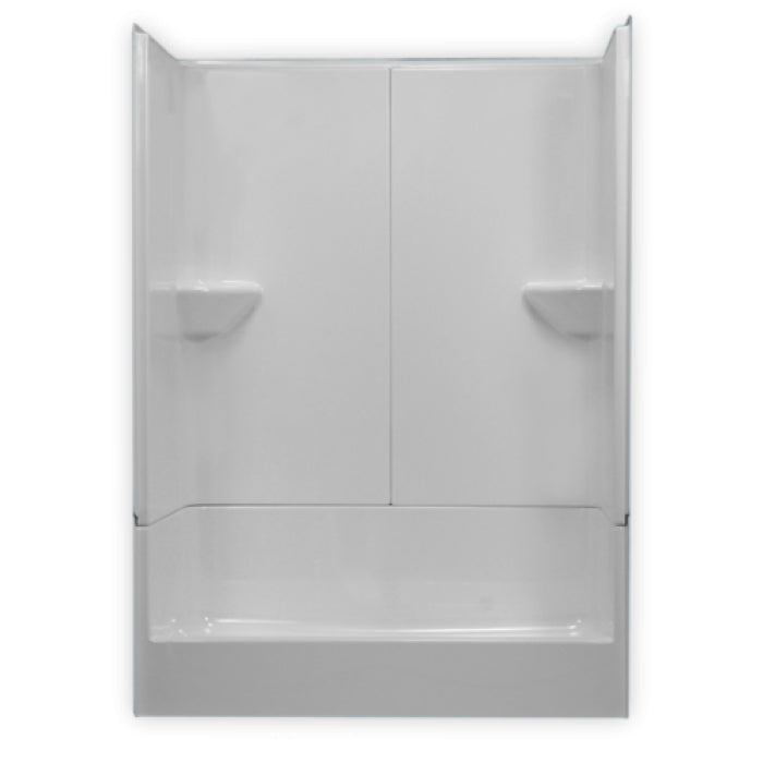 AcrylX Shower 54x28x75-1/2" White