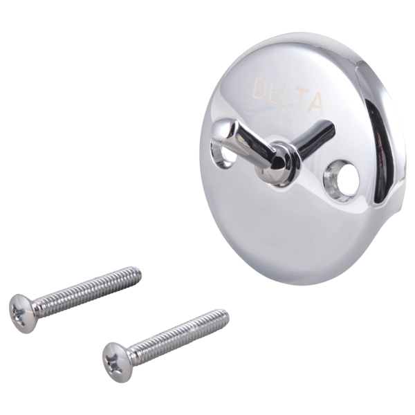 Overflow Plate & Screws in Chrome