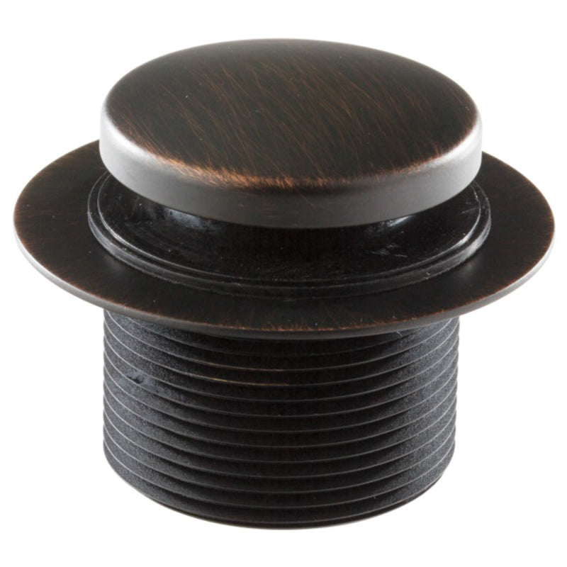 Tub Drainw/Toe-Operated Stopper & Waste Plug Venetian Bronze