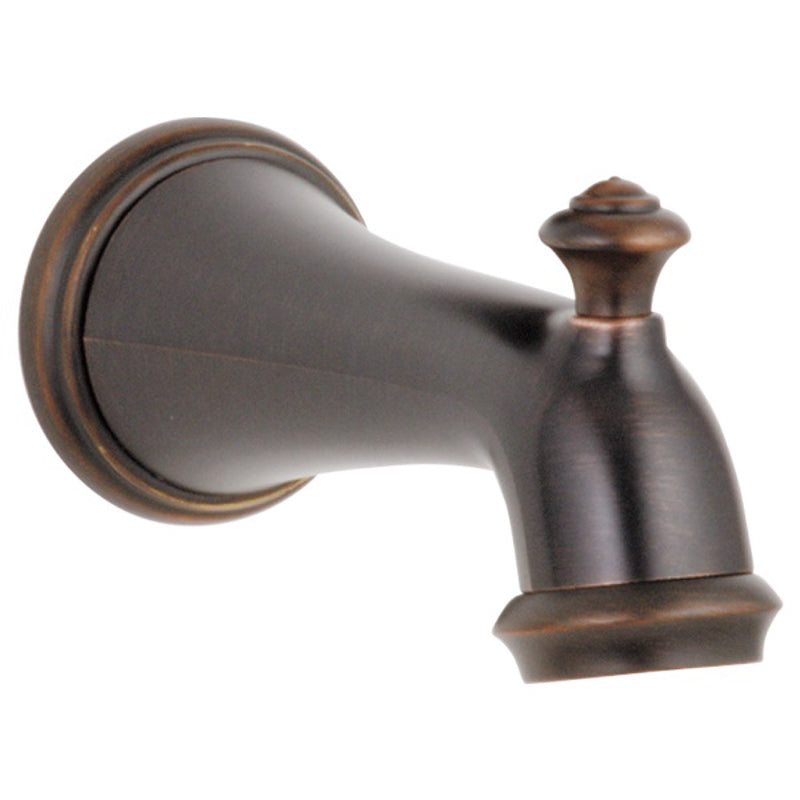 Victorian Tub Spout w/Pull-Up Diverter Venetian Bronze