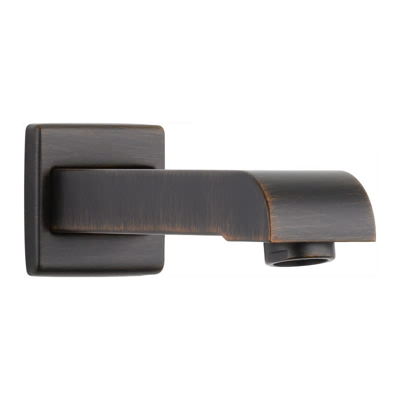 Arzo Non Diverter Tub Spout in Venetian Bronze