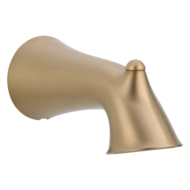 Lahara 5-1/2" Non Diverter Tub Spout in Champagne Bronze