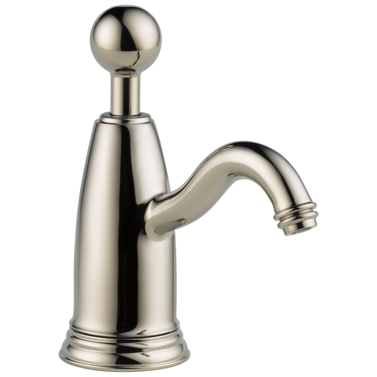 Tresa Soap Dispenser in Polished Nickel