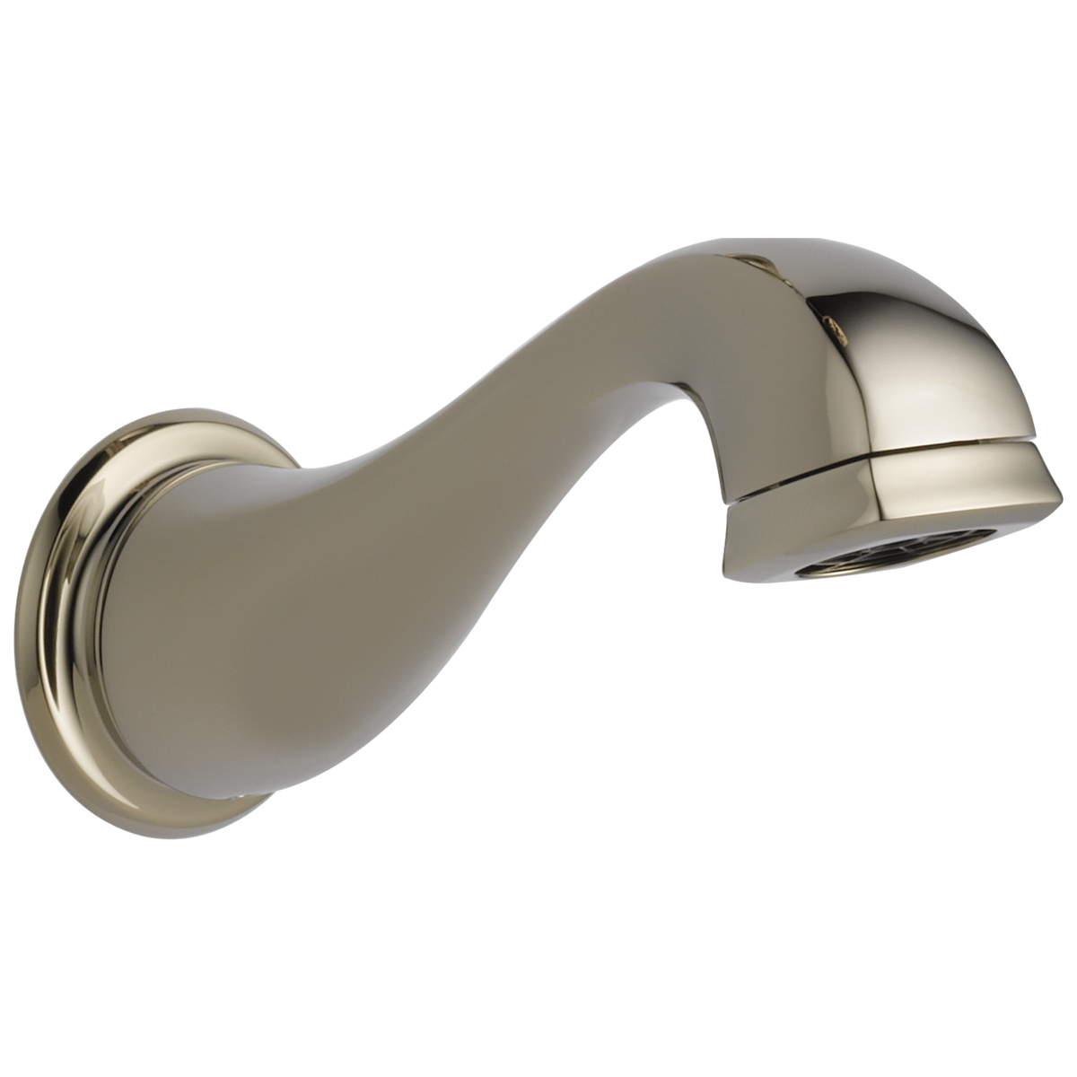 Charlotte 8-3/8" Tub Spout Assembly in Polished Nickel