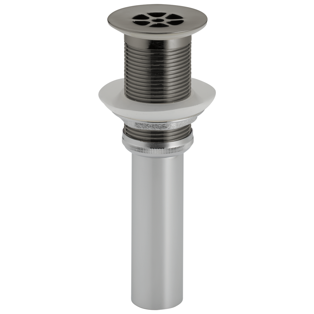 Brizo 2-3/8" Grid Strainer Drain, No Overflow in Luxe Steel