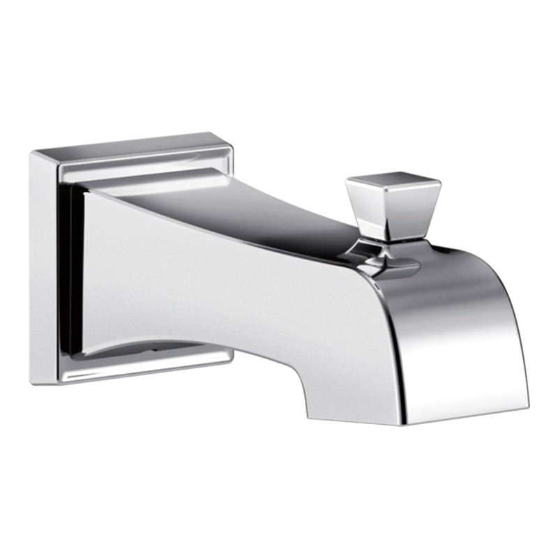 Ashlyn Pull Up Diverter Tub Spout in Polished Chrome