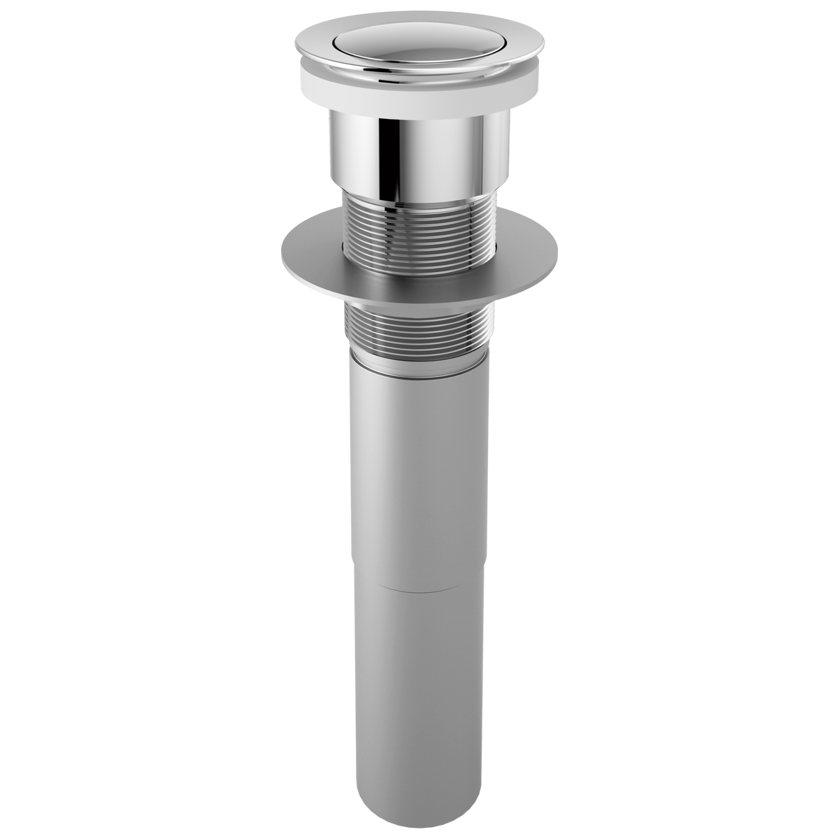 Brizo Push Button Pop-Up Drain, No Overflow in Chrome
