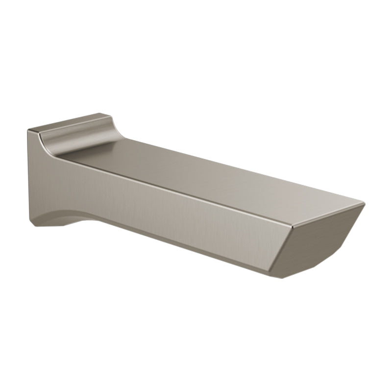 Pivotal Non Diverter Tub Spout in Stainless