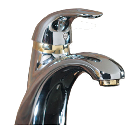 Parisa Tub Trim In Polished Chrome/Polished Brass
