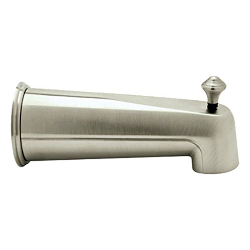 Verona Tub Spout w/Integrated Diverter Satin Nickel