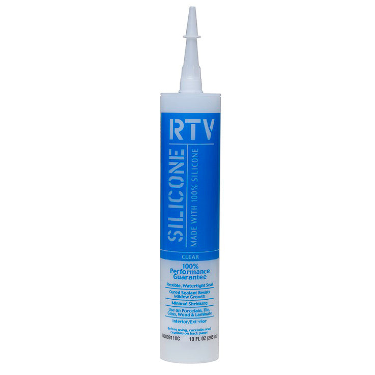 Sealant Caulk 10 Oz Clear Silicone General Purpose