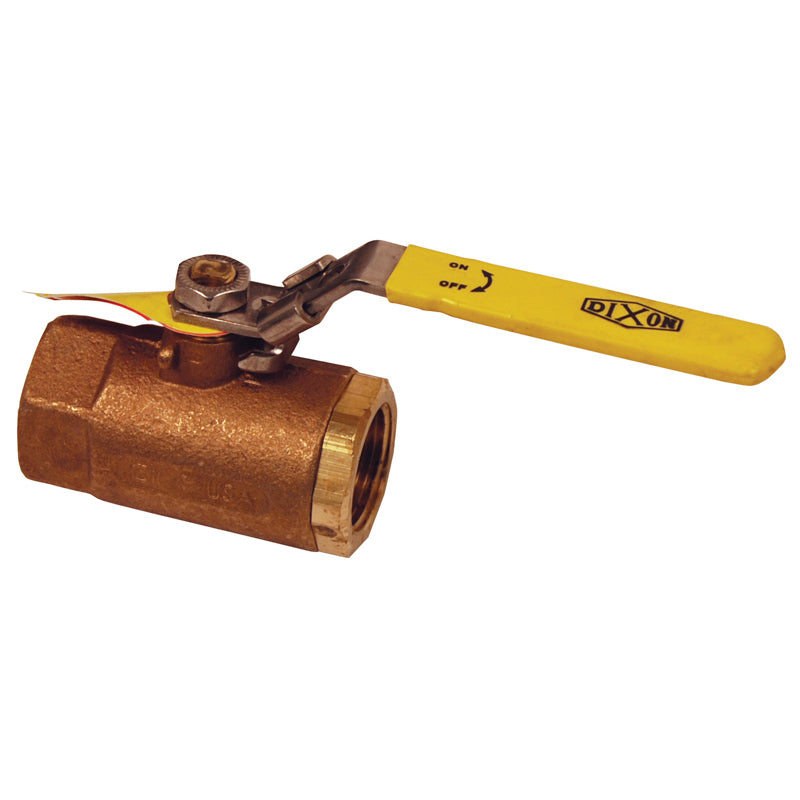 BALL VALVE 3/4 FNPTXFNPT BRS BBV75LV- STND PORT- SFTY VENT Max Pressure 125 PSI