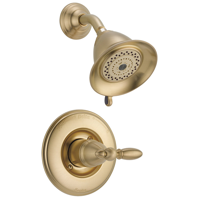 Victorian Shower Trim W/Multi-Function Showerhead In Champagne Bronze