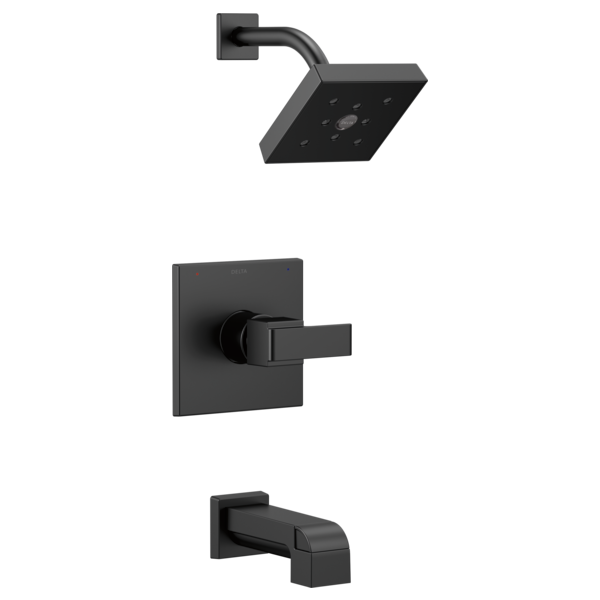 Ara Monitor Tub/Shower Trim In Matte Black