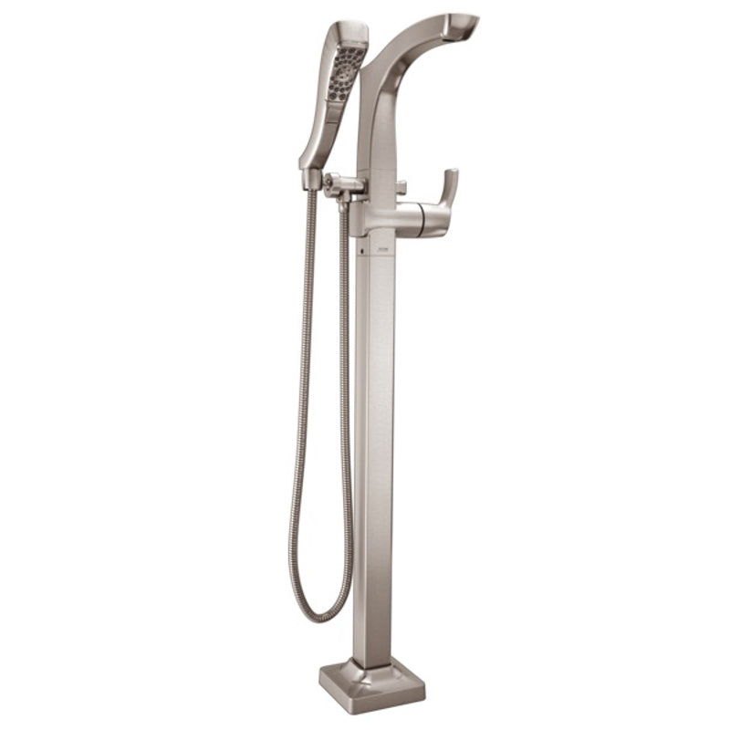 Tesla Tub Trim W/Handshower In Stainless