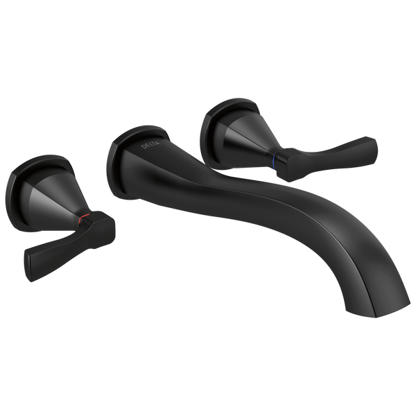 Galeon Tub Filler Trim In Matte Black