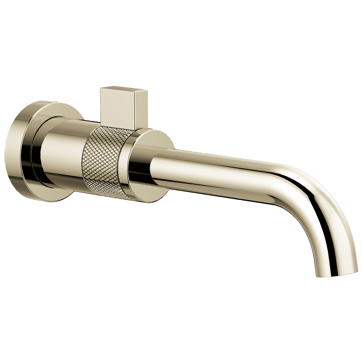 Litze Wall Mount Lav Faucet in Polished Nickel