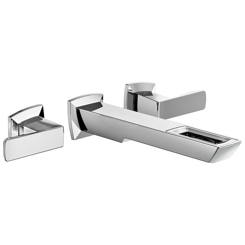 Brizo Vettis Wall Mount Lav Faucet Trim In Chrome
