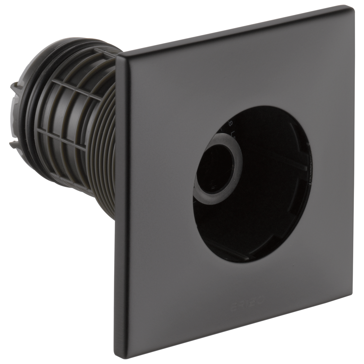 HydraChoice Square Max Body Spray Trim in Matte Black