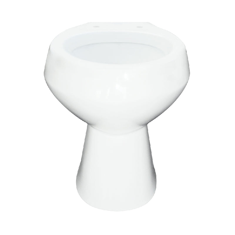 McKinley Elongated Toilet Bowl Only White **SEAT NOT INCLUDED**