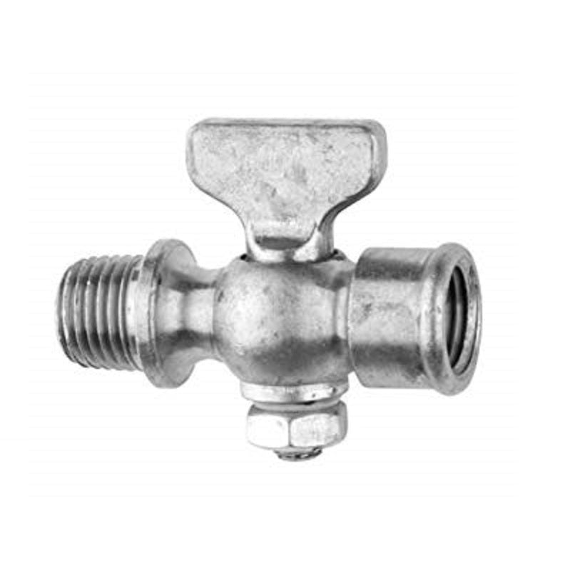 Air Cock 1/4" Brass MXF Max Pressure 200 PSI